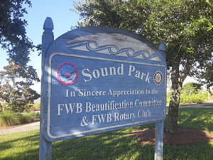 sound park fort walton beach sign